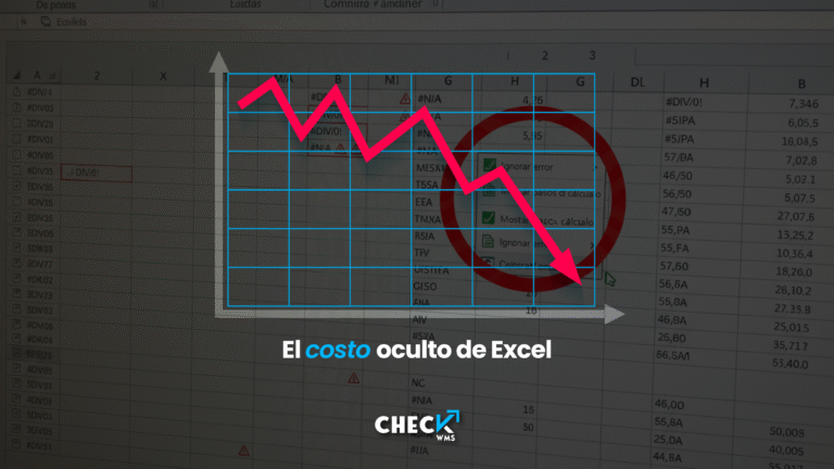 un error para la gestión de tu bodega o almacén es confiar en el excel más de lo que deberías